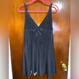 Polka dot tank dress